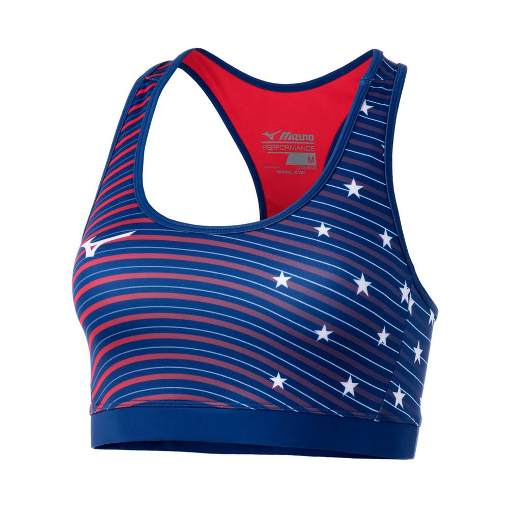 Mizuno Women's Patriotic Bra Navy (421960-WLB)